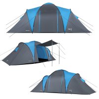 Rodinný stan NILS Camp NC6031 Highland modro-šedý