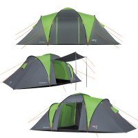 Rodinný stan NILS Camp NC6431 Highland IV zelený/šedý