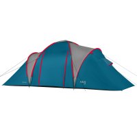 Rodinný stan NILS Camp NC6031 Highland modrý/světle šedý