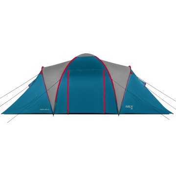 Rodinný stan NILS Camp NC6431 Highland IV modrý/světle šedý