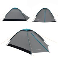 Turistický stan NILS Camp NC6033 Nightfall šedý/modrý