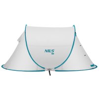 Samorozkládací plážový stan NILS Camp NC3743 šedý