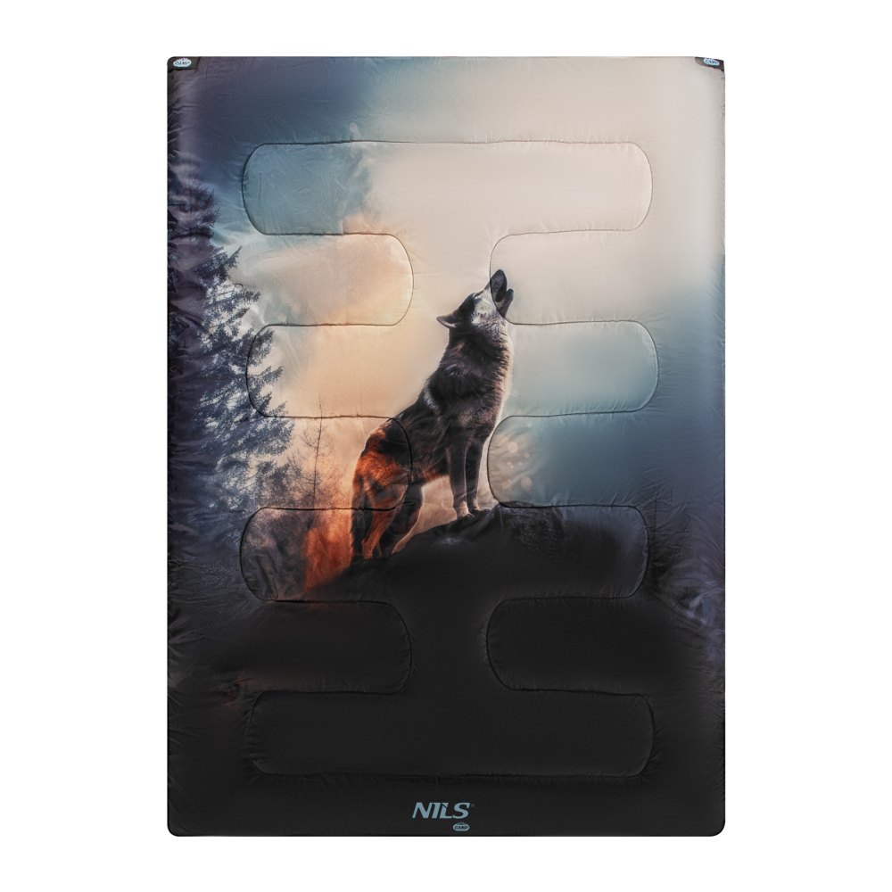 Spací pytel NILS Camp NC3601 Wolf 3v1