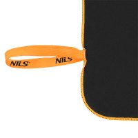Ručník z mikrovlákna NILS NCR12 černá/oranžová