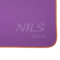 Ručník z mikrovlákna NILS aqua NAR12 fialový/oranžový