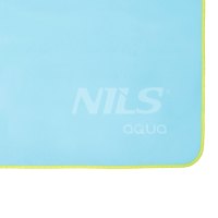 Ručník z mikrovlákna NILS aqua NAR12 světle modrý/zelený