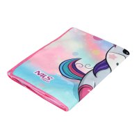 Ručník - pončo z mikrovlákna NILS aqua NAR20 Unicorn