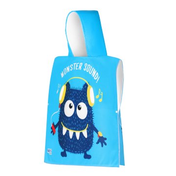Ručník - pončo z mikrovlákna NILS aqua NAR20 Monster