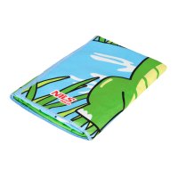 Ručník - pončo z mikrovlákna NILS aqua NAR20 Crocodile