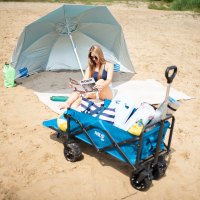 Slunečník NILS Camp NC7822 XL 190 cm modrý