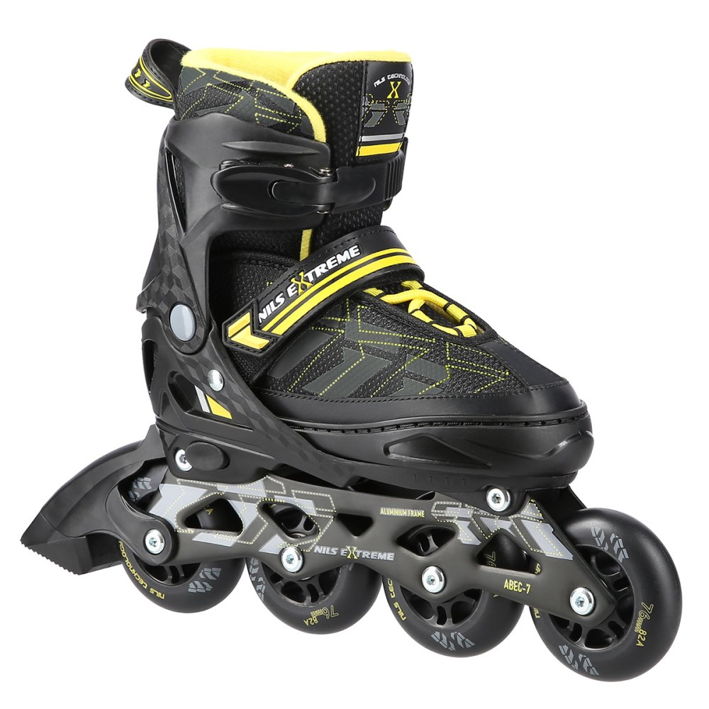Kolečkové brusle NILS Extreme NA11002 A, žluté