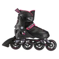 Kolečkové brusle NILS Extreme NA11002 A růžové