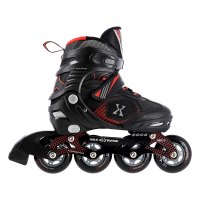 Kolečkové brusle NILS Extreme NA9080, červené
