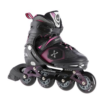 Kolečkové brusle NILS Extreme NA9080, fialové
