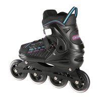 Kolečkové brusle NILS Extreme NA1128 černo-fialové
