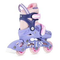 Kolečkové brusle NILS Extreme NA13102 fialové