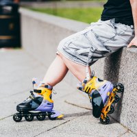 Kolečkové brusle NILS Extreme NA13810 žluté