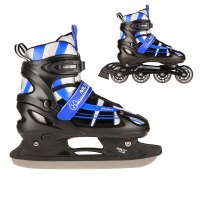 Brusle NILS Extreme NH18366A 2v1 černo-modré