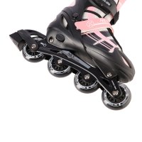 Brusle NILS Extreme NH18366A 2v1 černo-růžové