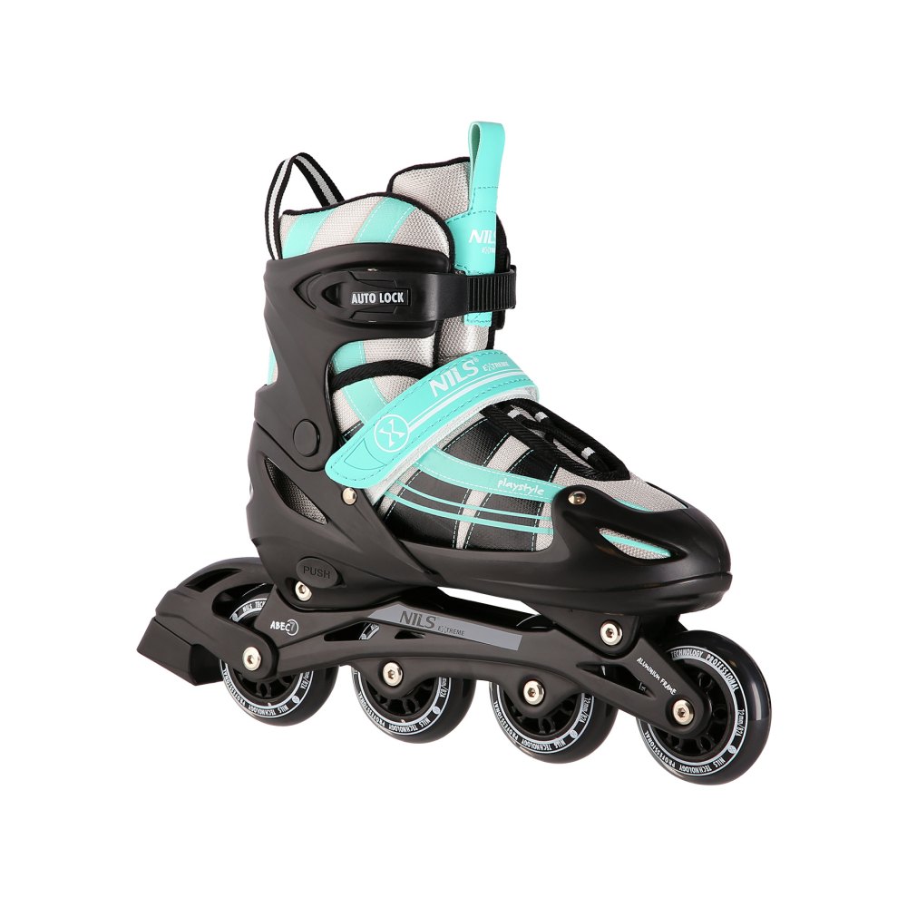 Brusle NILS Extreme NH18366A 2v1 černo-zelené