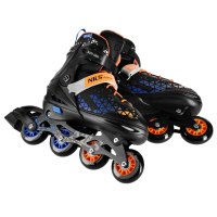 Kolečkové brusle NILS Extreme NH18190A 2v1 Brave modré