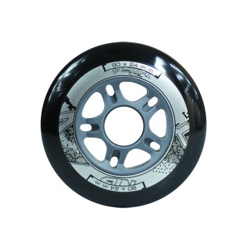 KOLEČKA NILS EXTREME PU 90x24 ČERNÉ (4KS)