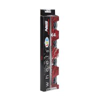 Svítící PU kolečka NILS EXTREME 70x24 (4ks)