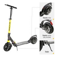 Koloběžka NILS Extreme HM208T černá