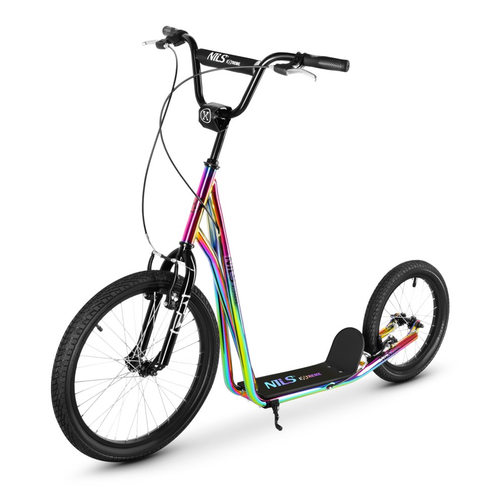 Koloběžka NILS Extreme WH10212 s pumpovanými koly 20/16"