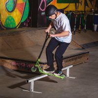 Freestyle koloběžka NILS Extreme HS202 Pro zelená