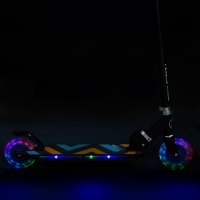 Skládací koloběžka NILS Extreme HD025 LED modrá