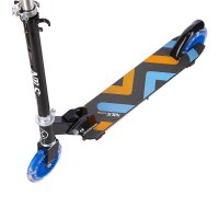 Skládací koloběžka NILS Extreme HD025 LED modrá