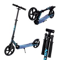 Skládací koloběžka NILS Extreme HM2309 černá-modrá