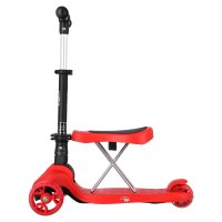 Dětská koloběžka NILS Fun HLB12 2v1 červená