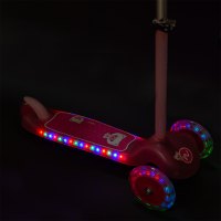 Dětská koloběžka NILS Fun HLB001 LED růžová