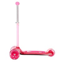 Dětská koloběžka NILS Fun HLB001 LED růžová