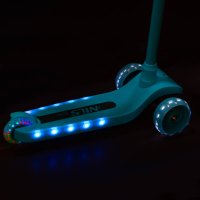 Dětská koloběžka NILS Fun HLB09 LED tyrkysová