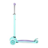 Dětská tříkolová koloběžka NILS Fun HLB1310 s LED fialová