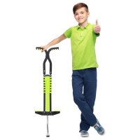 Skákací tyč NILS Fun NFX5006 zelená