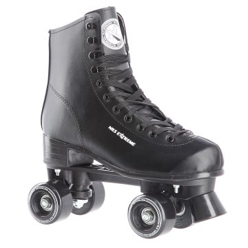 NQ 8400 S ČERNÉ QUAD KOLEČKOVÉ BRUSLE NILS EXTREME