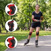 Souprava chráničů NILS Extreme H320 červená
