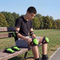 Souprava chráničů NILS Extreme H210 zelená