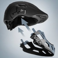 Full face přilba NILS Extreme MT401 s odnímatelným chráničem brady