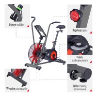 Air Bike HMS Premium MP8880