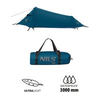 Lehký stan NILS Camp NC2501 Skyair 1 modrý
