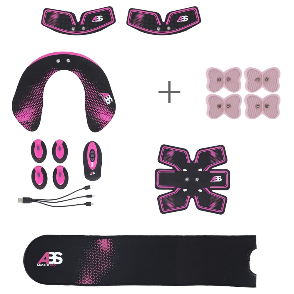 EMS posilovač svalů HMS ABS Master PRO Multiset