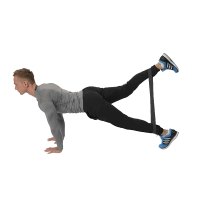 Fitness guma HMS GU04 černá