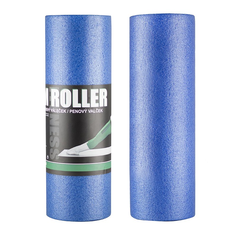 Fitness válec HMS FS106N 45 cm, modrý