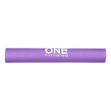 Podložka pro jógu ONE Fitness YM01 fialová
