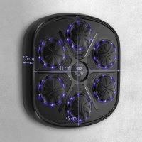 Elektronický boxerský terč HMS TB03 s LED, Bluetooth a rukavicemi (Music Boxing Machine)